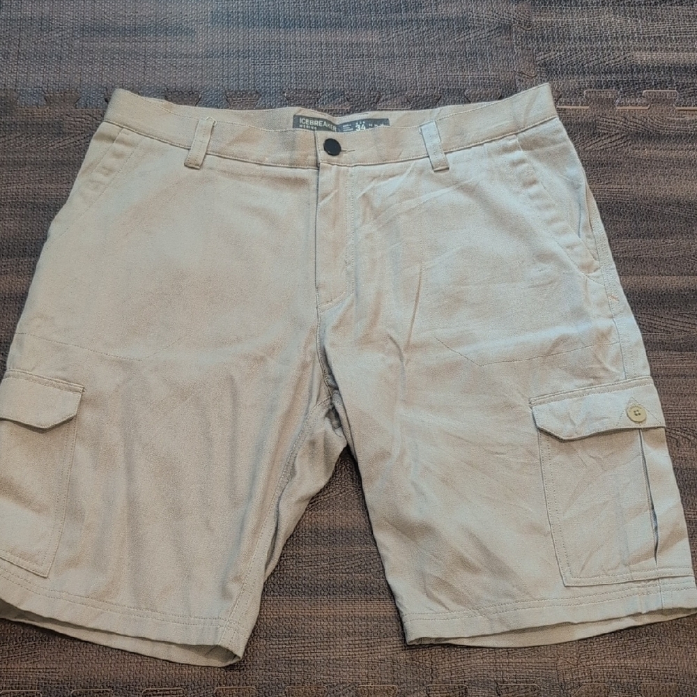 Icebreaker Men's Shorts Merino Wool Size 34